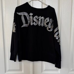 Disney Black and Silver Sweatshirt